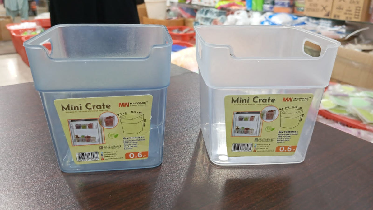 Refrigerator Food Storage Box Set – 4 Pcs Mini Organizers (0.6L Each)